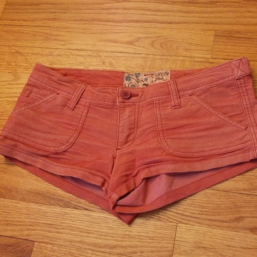 *3 for $15* red shorts size 1.